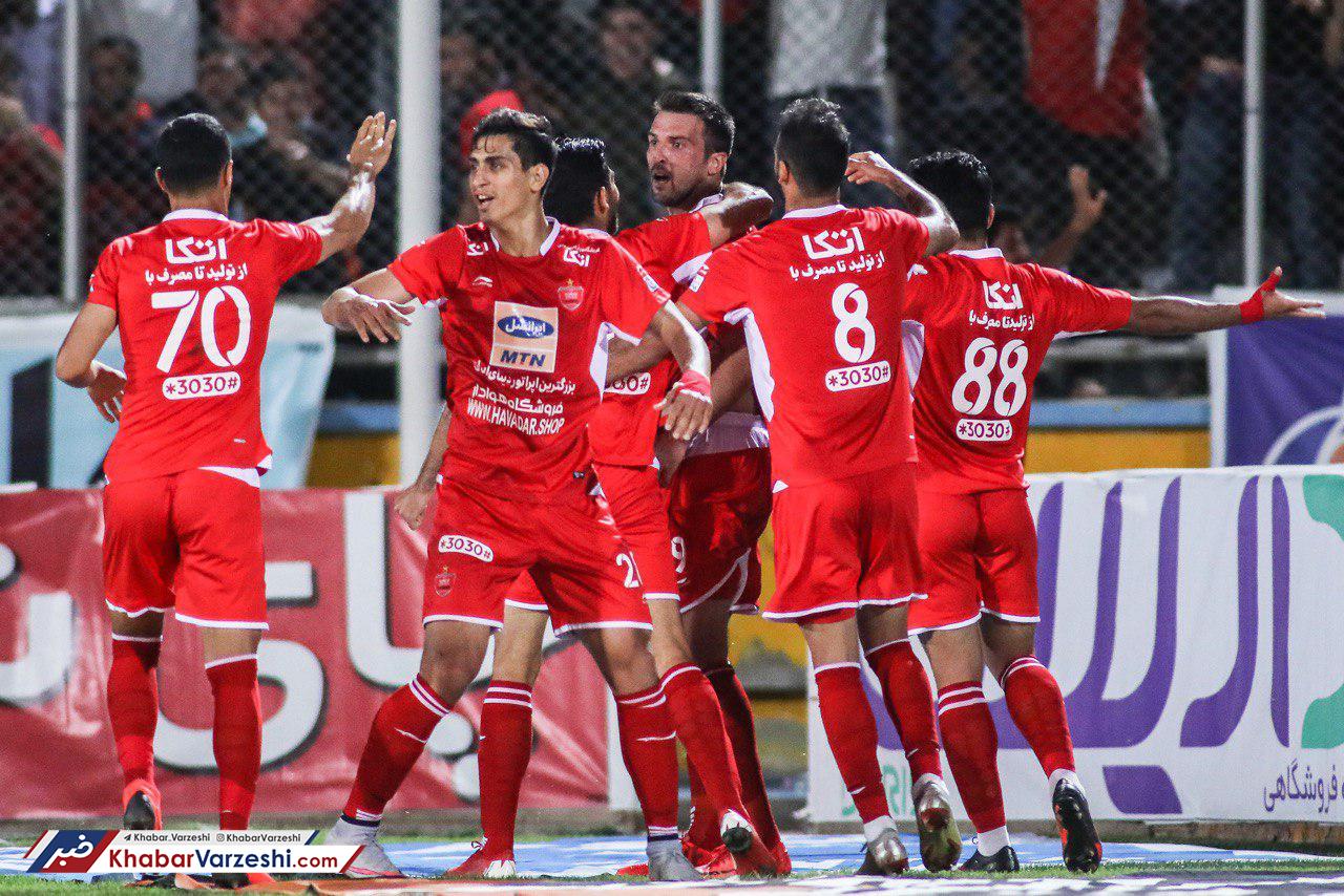 گزارش تصویری| هت‌تریک قهرمانی پرسپولیس در جم