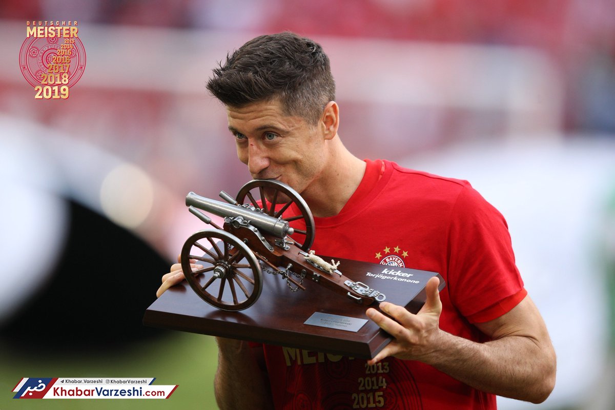 لواندوفسکی باز هم آقای گل بوندس‌لیگا شد