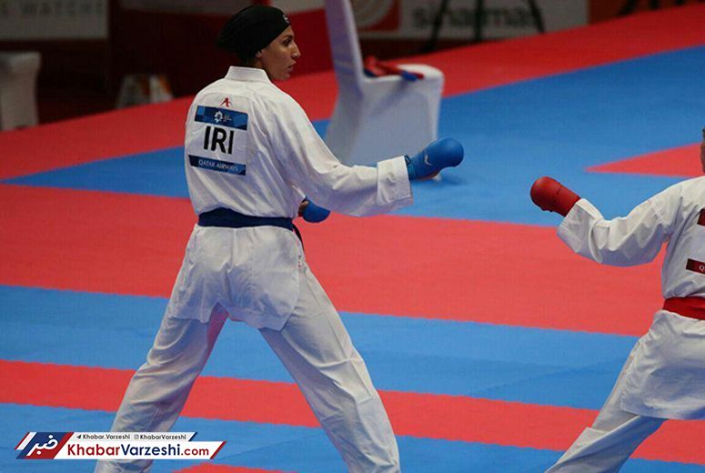 حمیده عباسعلی فینالیست کاراته وان ترکیه شد