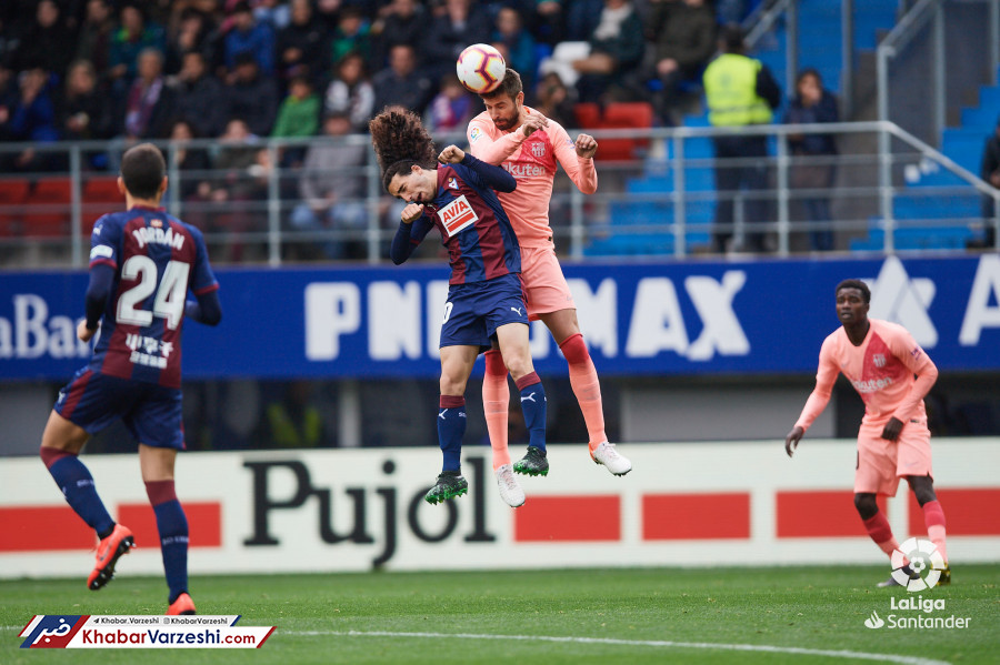 تساوی بارسا در آخرین بازی فصل لالیگا