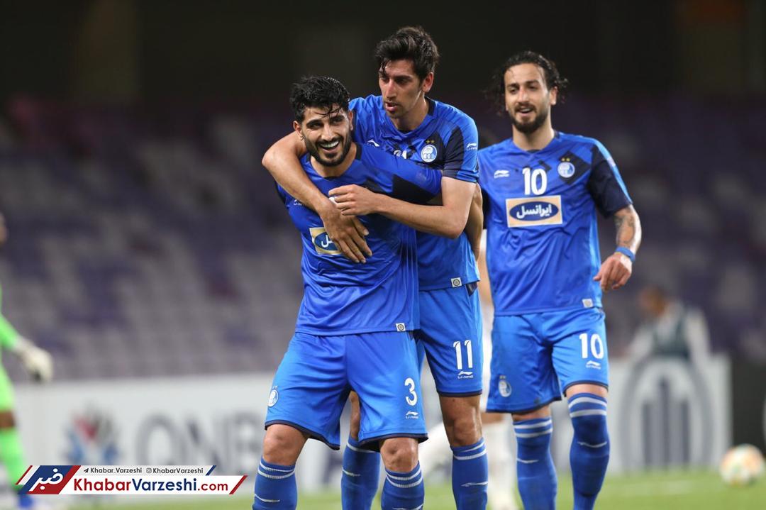گزارش تصویری| پیروزی درخشان استقلال در خانه العین