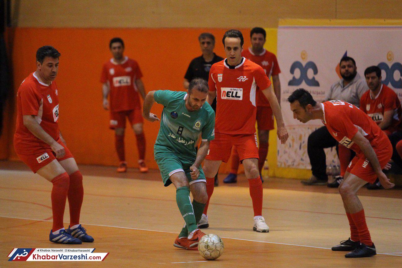 گزارش تصویری| ستاره‌های تیم ملی فوتبال ۹۸ در جام رمضان