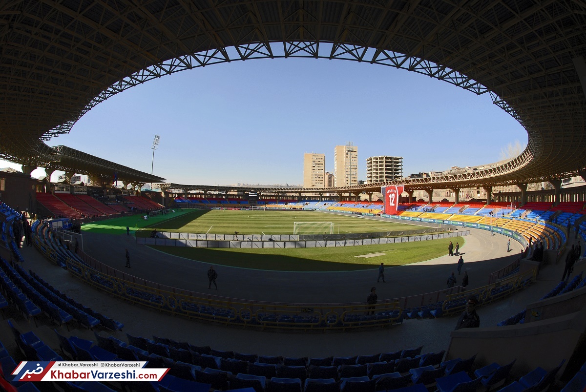 ساخت ورزشگاه ۱۰۰ میلیون دلاری در ارمنستان