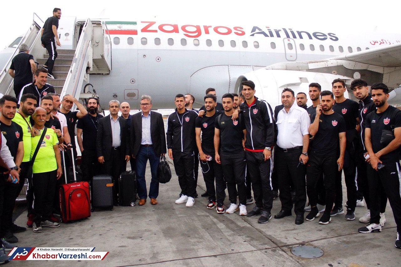 پرسپولیسی‌ها به دنبال پرواز چارتر