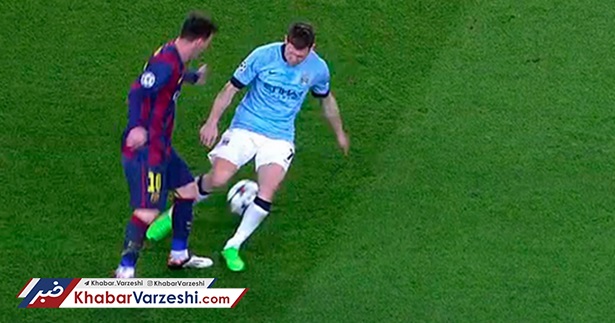 عکس| داستان لایی خوری میلنر از مسی!