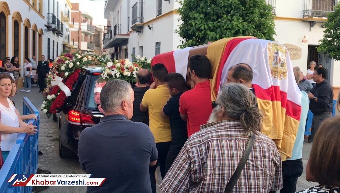 تصاویر| مراسم تشییع پیکر ریس