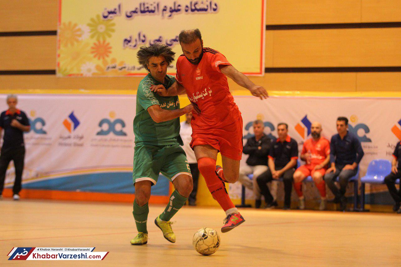 گزارش تصویری| جدال علیرضا حیدریان و وحید شمسایی در جام رمضان