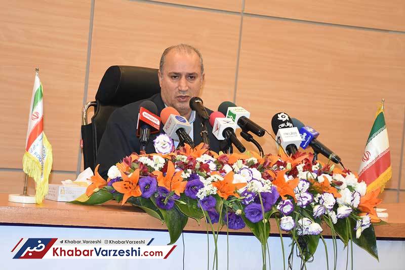 گزارش تصویری| نشست خبری رئیس فدراسیون فوتبال
