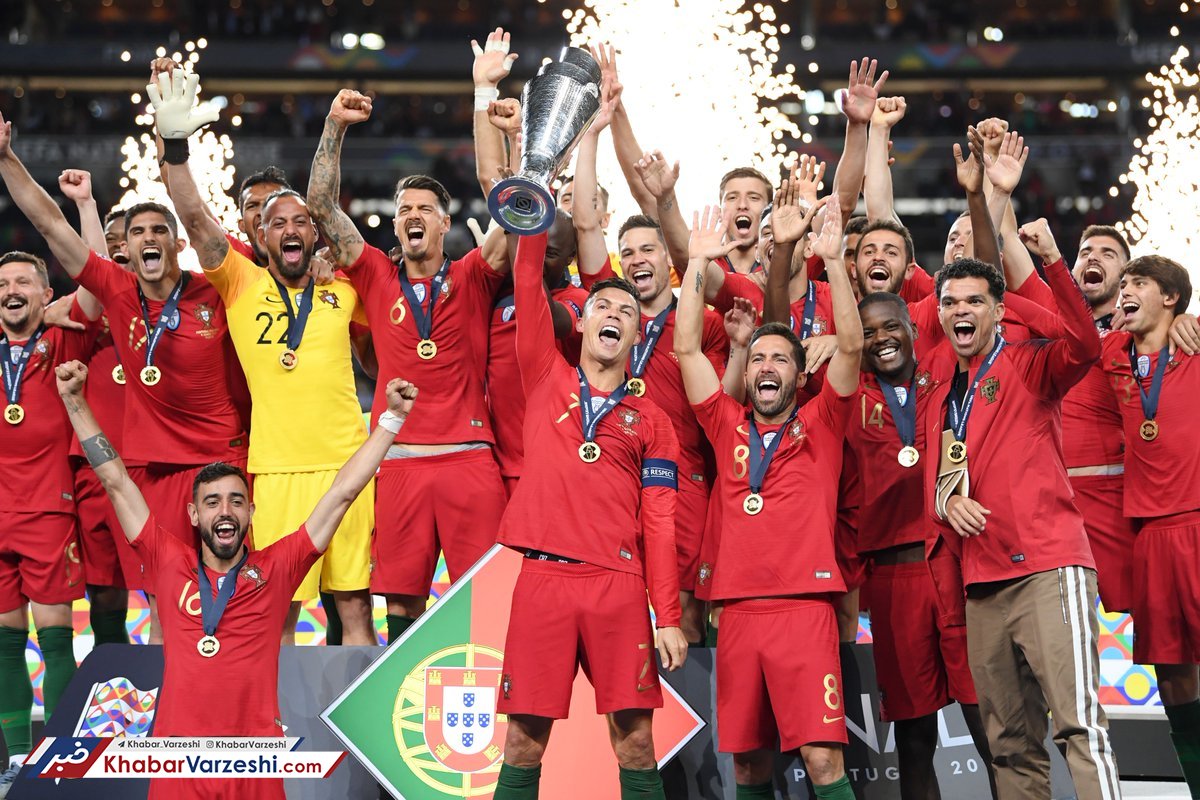 پرتغال اولین قهرمان لیگ ملت‌ها؛ یاران رونالدو باز هم بر بام اروپا