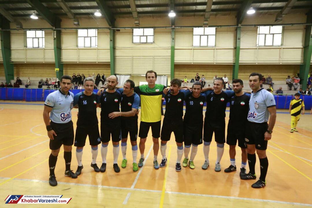 دیدار نمادین ستاره های فوتبال با کودکان کار