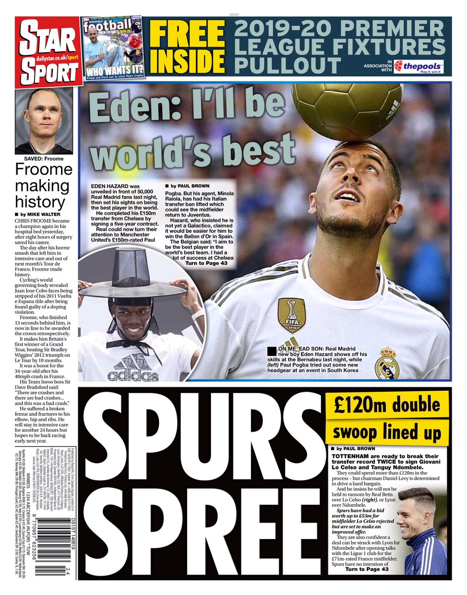 روزنامه استار| سرخوشی اسپرز