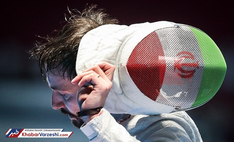 برنز عابدینی در شمشیربازی قهرمانی آسیا