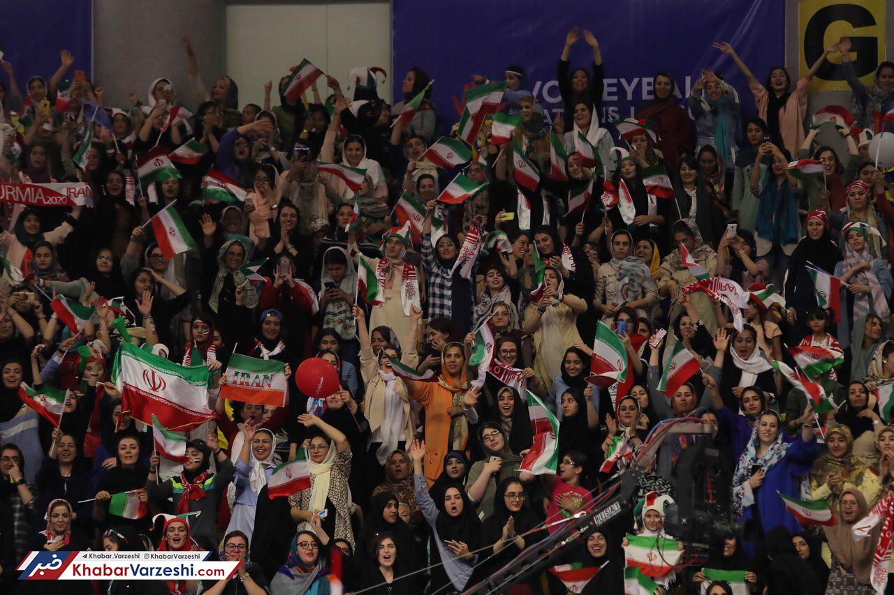 عکس روز| بازی را مرد و زن، با هم بردیم