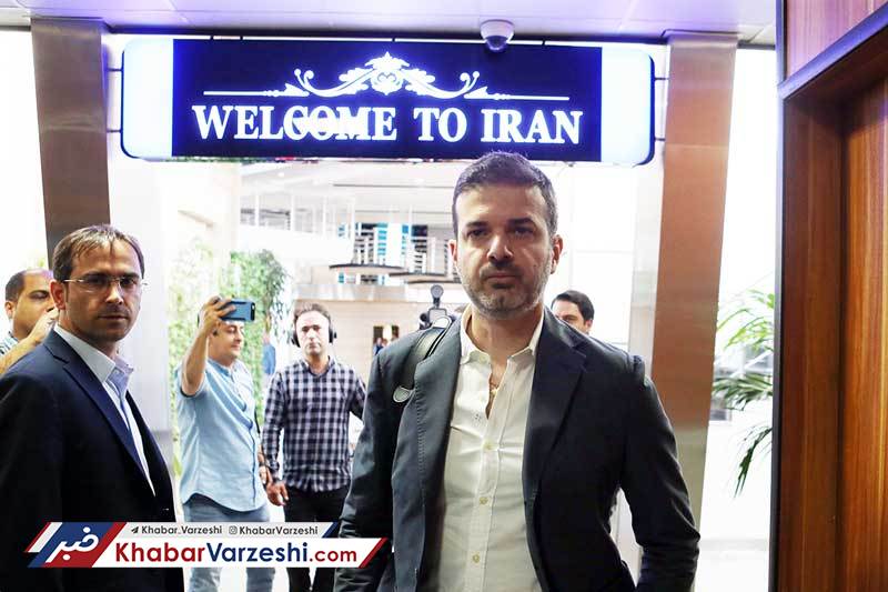 گزارش تصویری| ورود استراماچونی به ایران