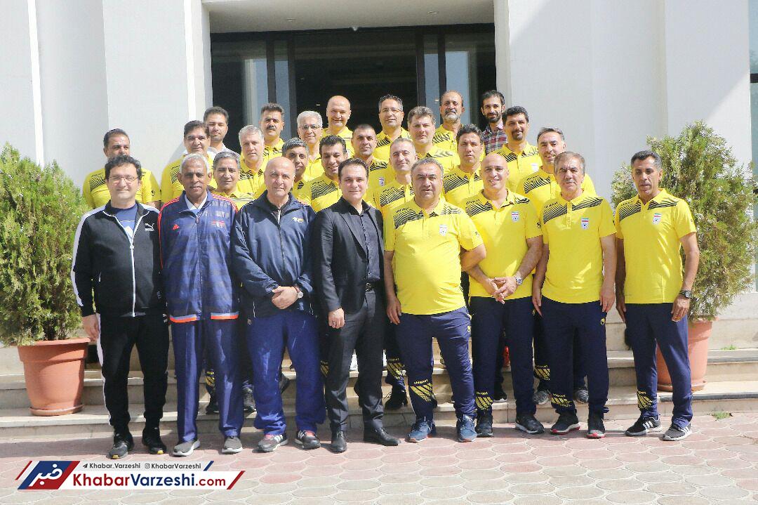 گزارش تصویری| کلاس مربیگری حرفه‌ای فوتبال با حضور مربیان لیگ برتری