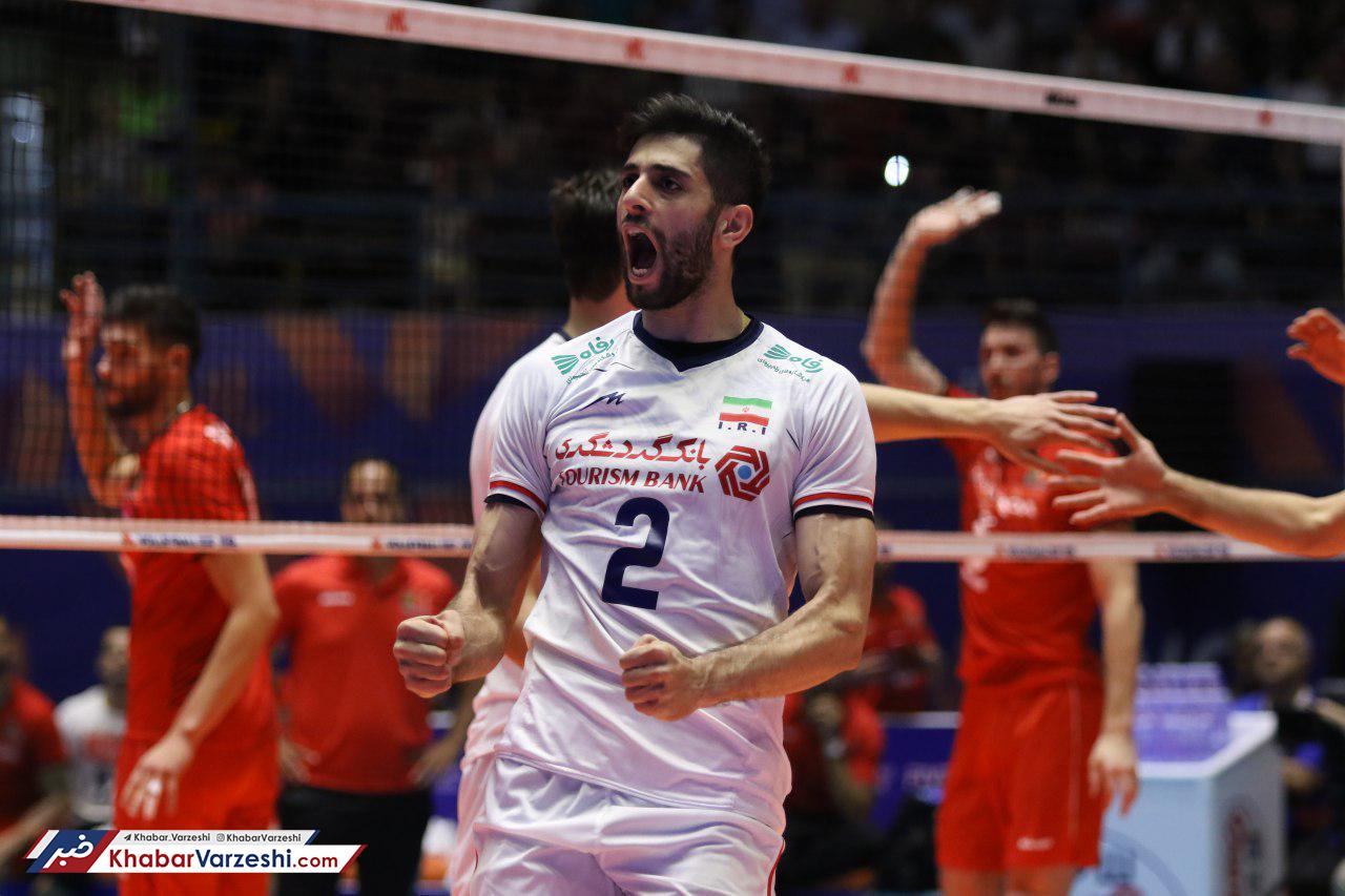 گزارش تصویری| تداوم صدرنشینی سروقامتان ایران با برتری مقابل پرتغال