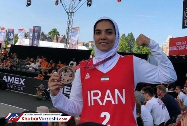 افتخارآفرینی شادی عبدالوند در بسکتبال جهان