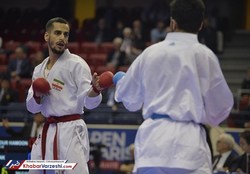 حذف درفشی پور، از لیگ جهانی کاراته