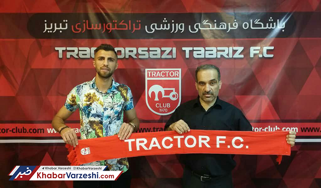 عکس| مدافع استقلال تراکتوری شد