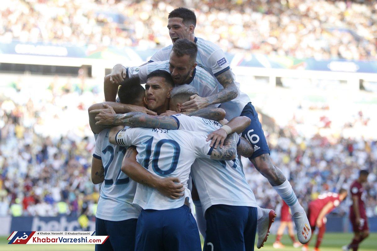 آرژانتین به نیمه‌نهایی رسید؛ در انتظار سوپرکلاسیکو