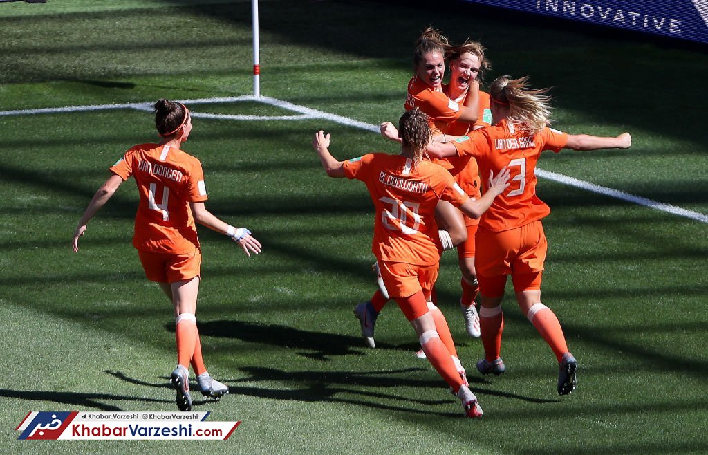 صعود زنان هلند به نیمه‌نهایی جام جهانی