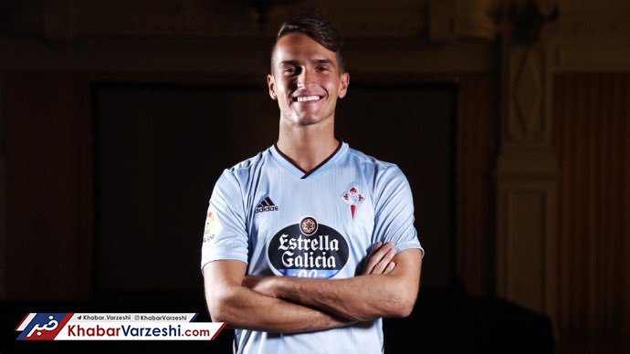 پیراهن آسمانی بر تن هافبک بارسلونا