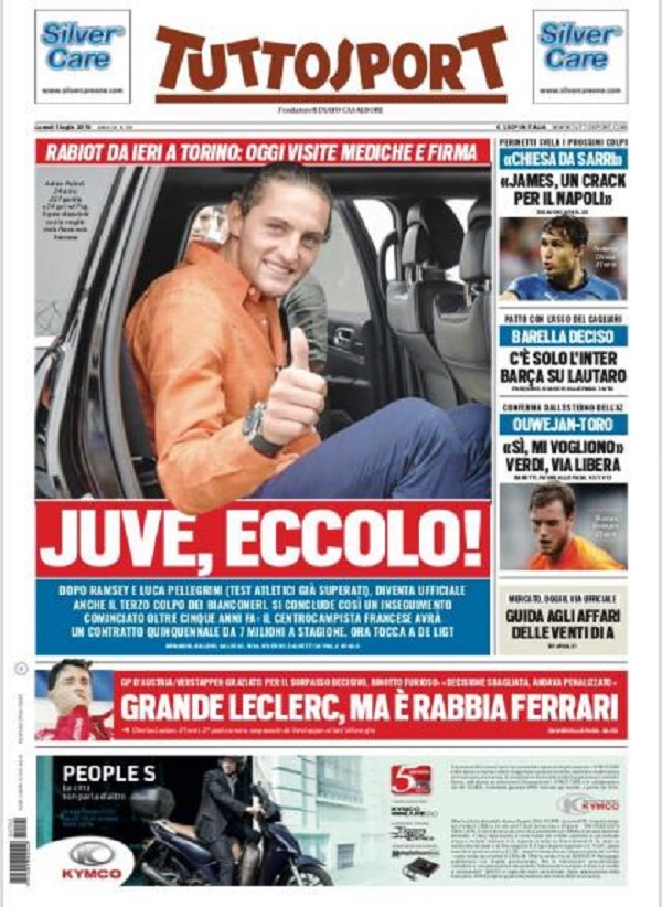 روزنامه توتو| یووه، او اینجاست!