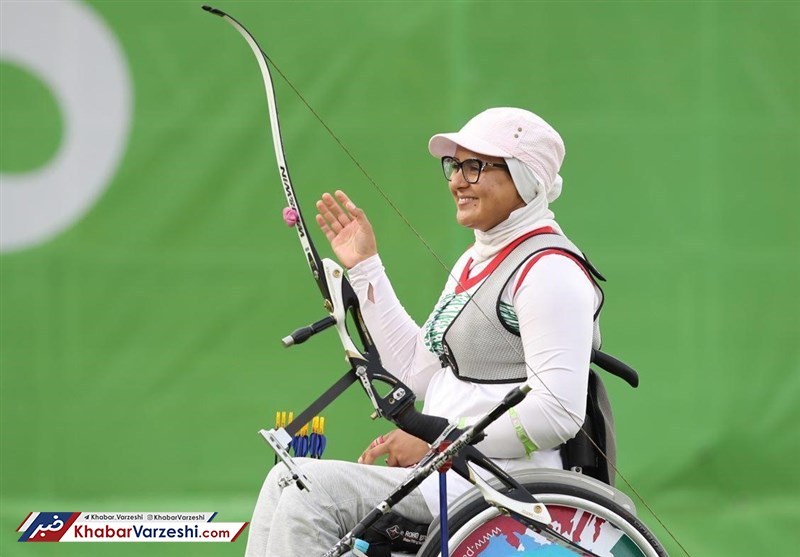 حضور زهرا نعمتی در مسابقات آزمایشی المپیک