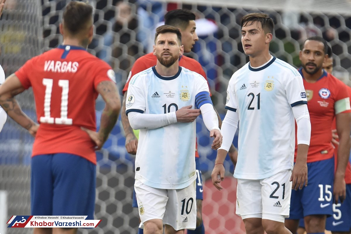 عکس| مسی مدال نگرفت و کوپا آمریکا را «فاسد» نامید!