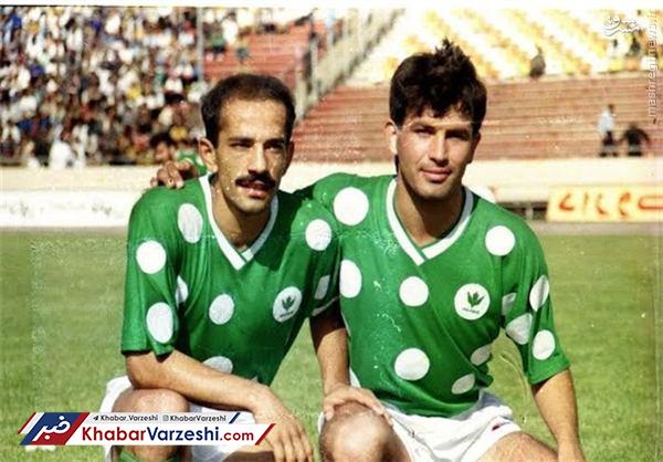 نوستالژی| استیلی و خاکپور با پیراهن عجیب پاس