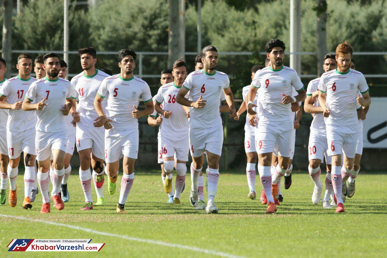 شکاری در تمرین امید‌ها سوژه شد