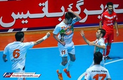 صدرنشینی مس و دومین شکست فرش‌آرا در لیگ فوتسال