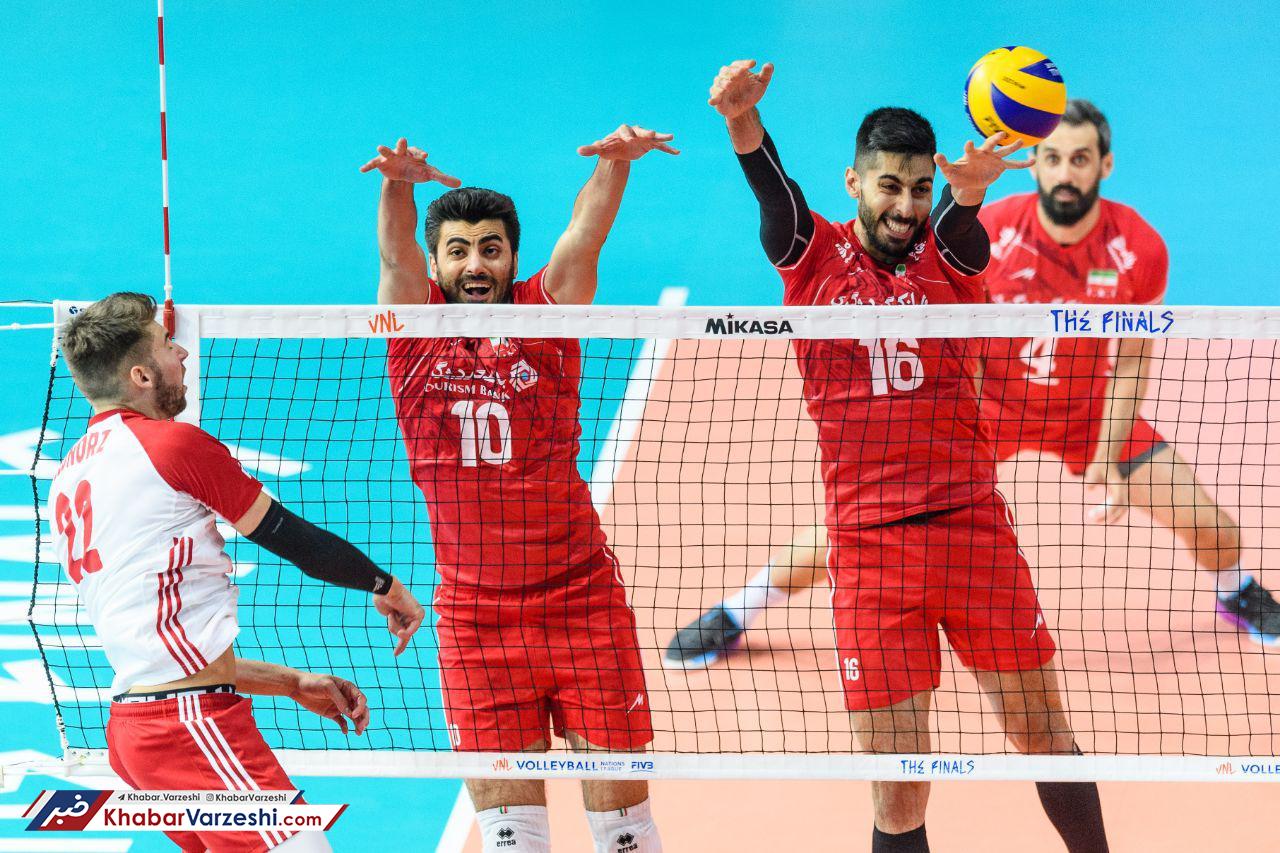 گزارش تصویری| شکست والیبال ایران مقابل لهستان