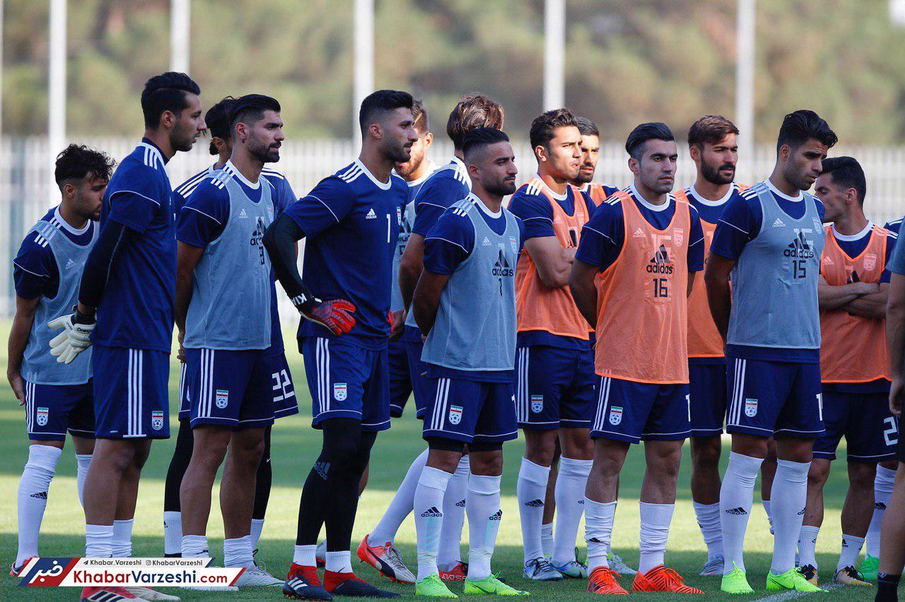 گزارش تصویری| تمرین تیم ملی فوتبال ب ایران زیر نظر ویلموتس