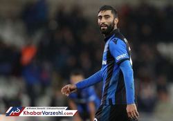 عکس| رضایی سومین مهاجم با ارزش بروژ