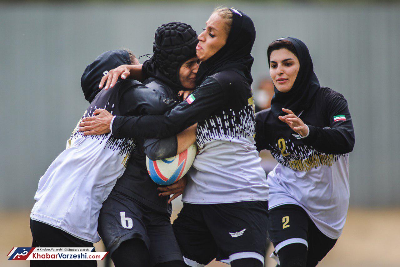 گزارش تصویری| مسابقات راگبی ۷ نفره بانوان، قهرمانی کشور