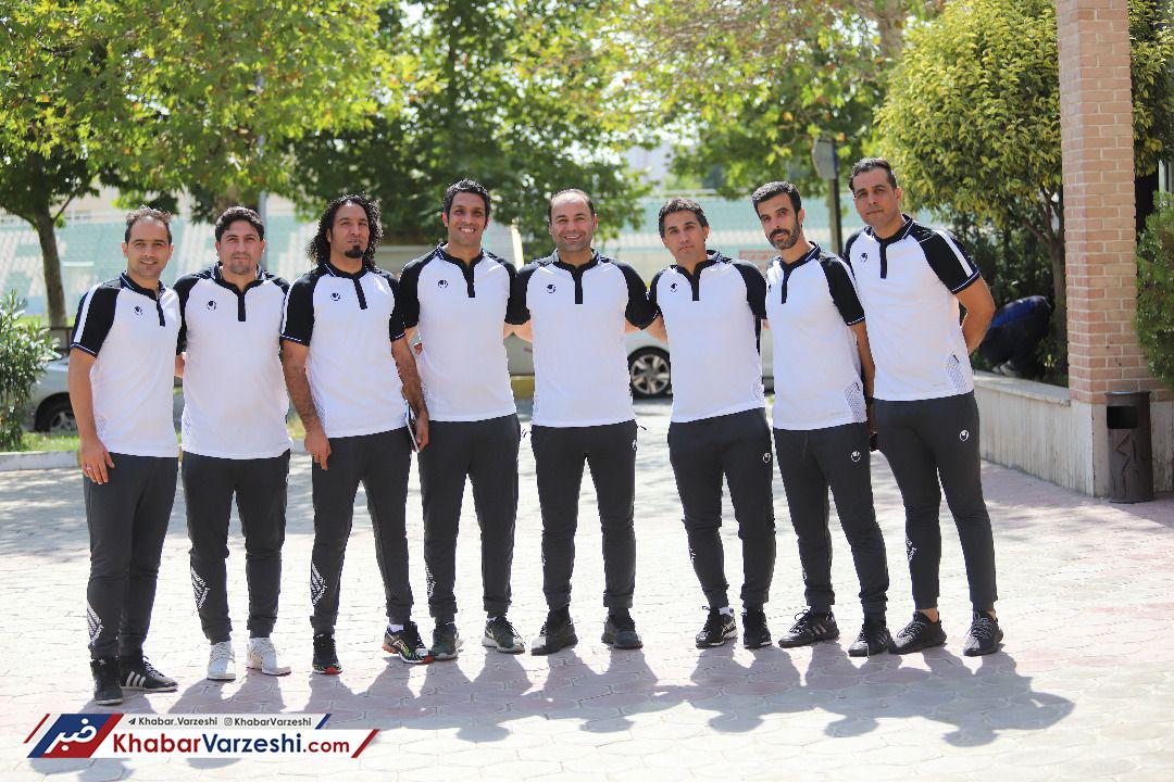 گزارش تصویری| ستاره‌های پیشین لیگ در دوره مربیگری A