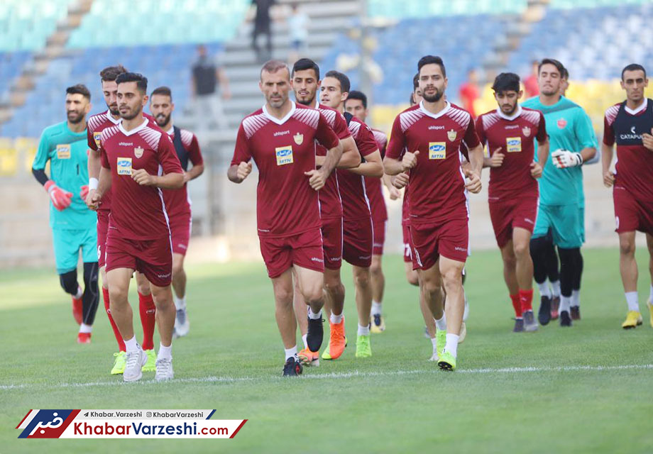 دستور دوباره کالدرون برای تمرین پرسپولیس