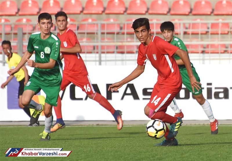 شکست تیم ملی نوجوانان ایران برابر تاجیکستان