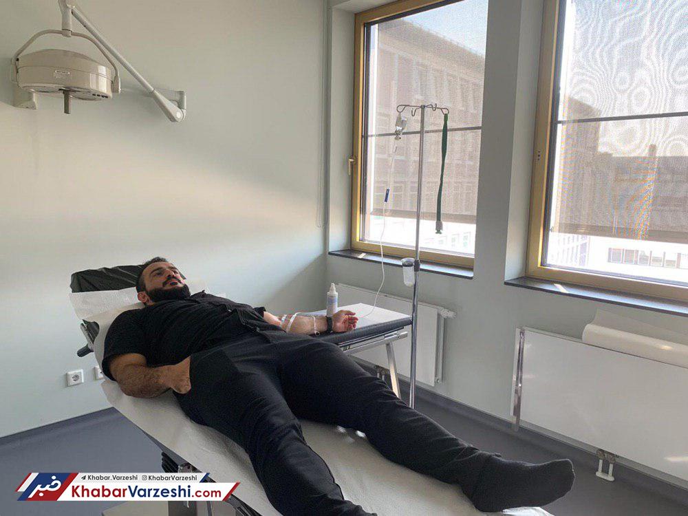 عکس| آغاز درمان سهراب در آلمان