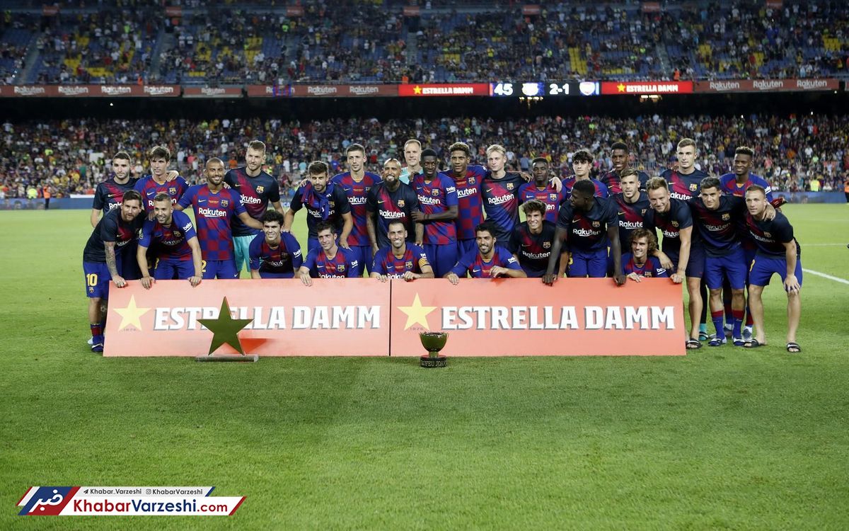 هفتمین قهرمانی متوالی بارسا با کمک مدافعان توپچی‌ها