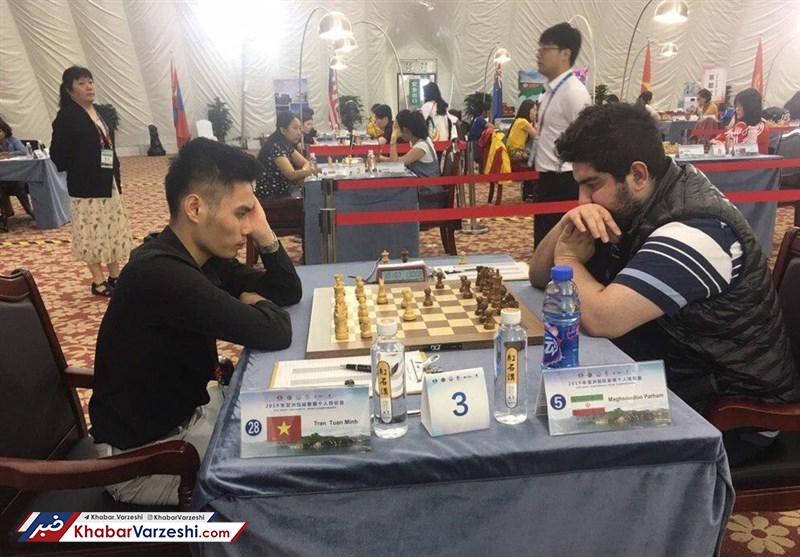 قهرمانی مقصودلو در شطرنج برق‌آسای ابوظبى