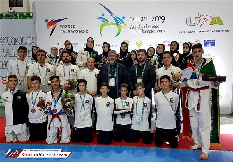 شاهکار دختران تکواندی ایرانی با کسب عنوان قهرمانی