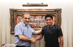 مهاجم خارجی مدنظر تراکتور وارد تبریز شد