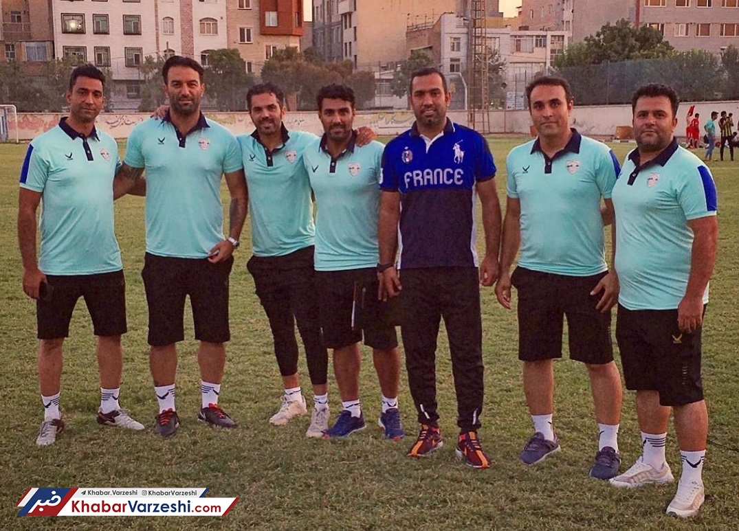 عکس| میداوودی دستیار سیاوش اکبرپور شد