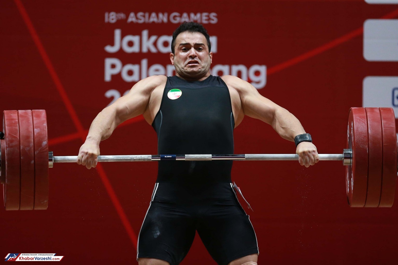 پیام قهرمان وزنه برداری بعد از عمل جراحی