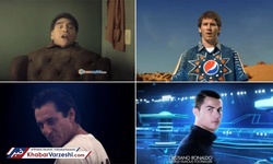 مسخره‌ترین تبلیغ‌ها با فوتبالیست‌ها؛ از مسی پپسی تا مارادونای مبلی!
