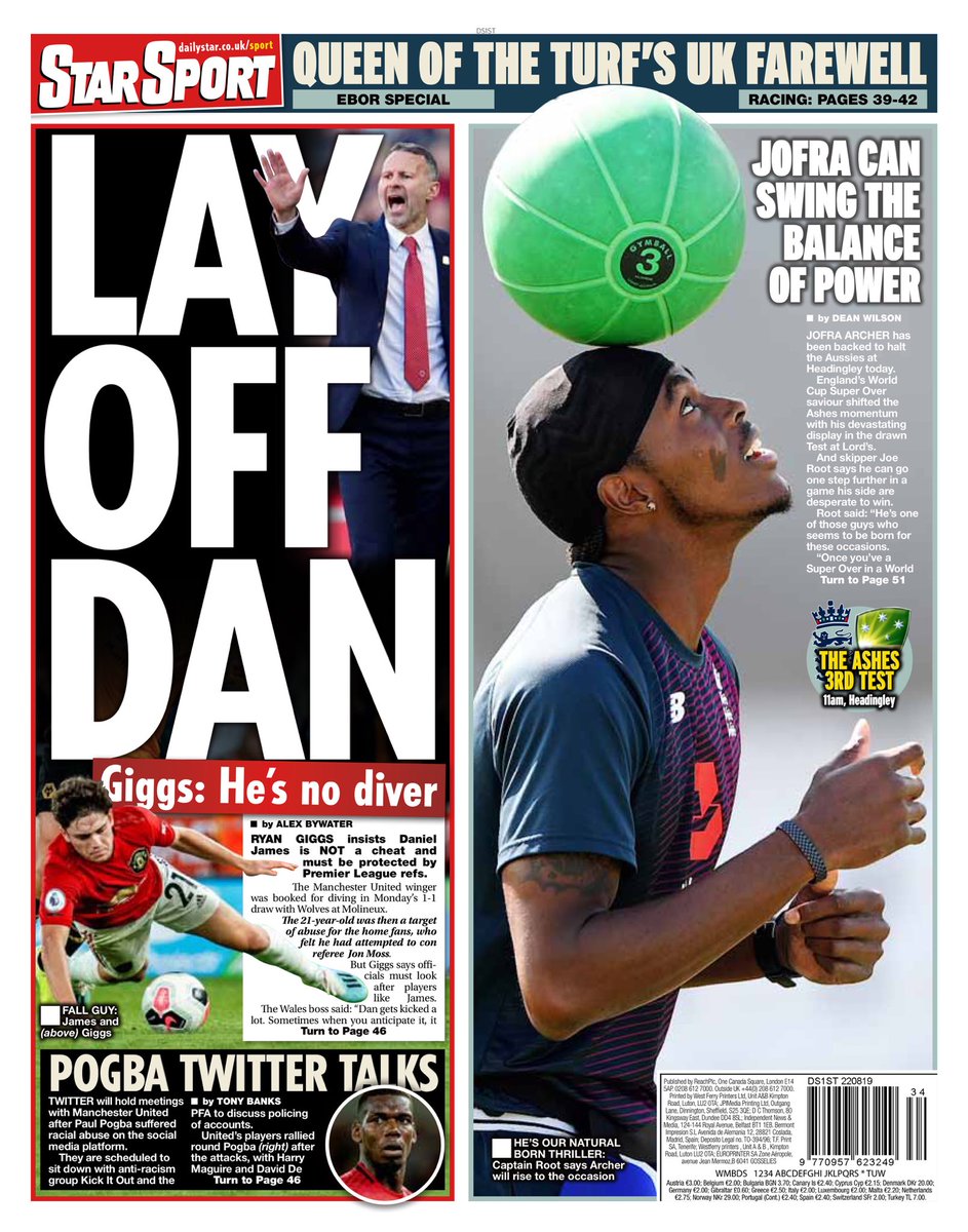 روزنامه استار| دراز بکش دَن