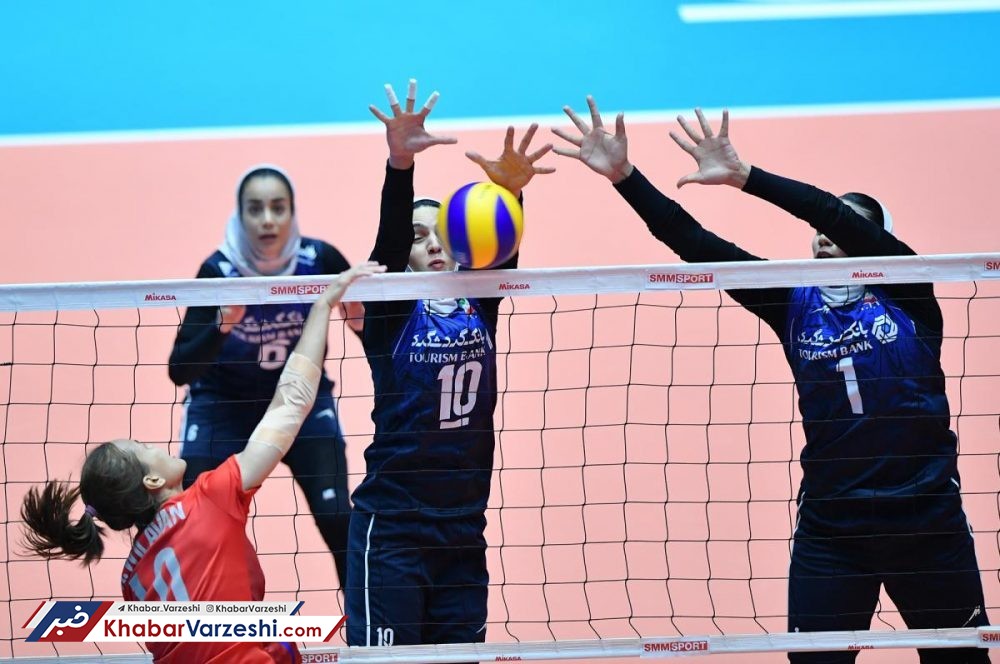 گزارش تصویری| شکست والیبال بانوان ایران برابر تایلند