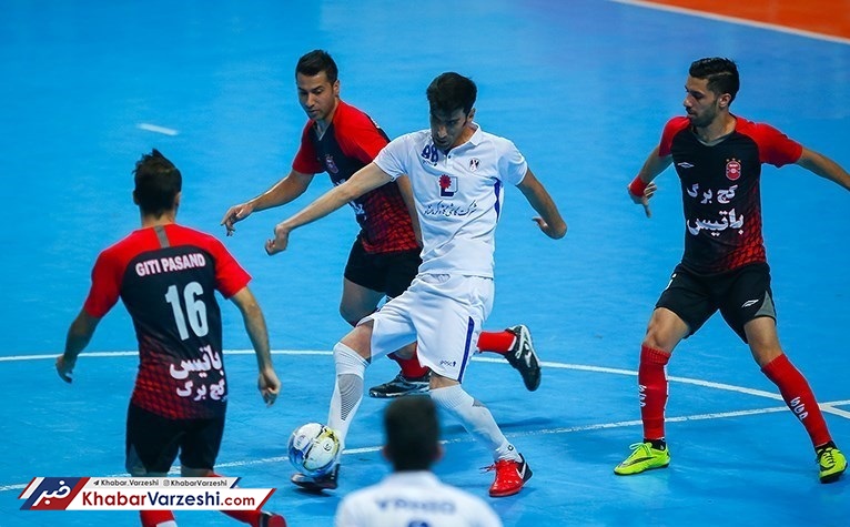 صعود گیتی‌پسند به صدر جدول لیگ برتر فوتسال